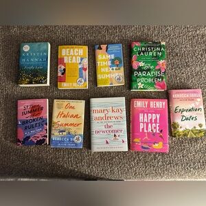 Assorted Women's Paperback Summer Fiction